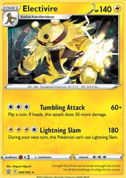 Electivire - Stili di Lotta (Rare) [BST-45]