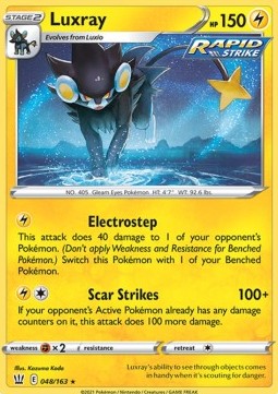 Luxray - Stili di Lotta (Holo Rare) [BST-48]