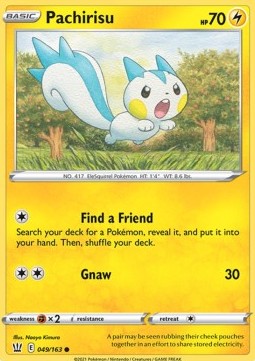 Pachirisu - Stili di Lotta (Common) [BST-49]