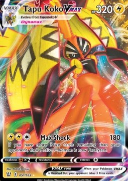 Tapu Koko VMAX - Stili di Lotta (Ultra Rare) [BST-51]
