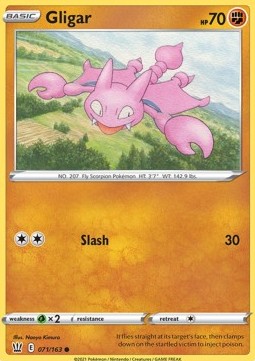 Gligar - Stili di Lotta (Common) [BST-71]
