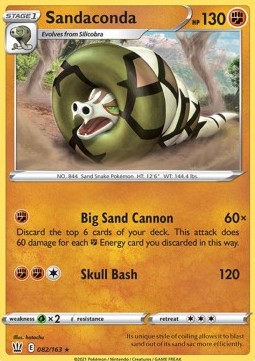 Sandaconda - Stili di Lotta (Holo Rare) [BST-82]
