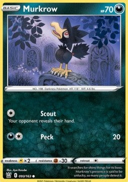 Murkrow - Stili di Lotta (Common) [BST-93]