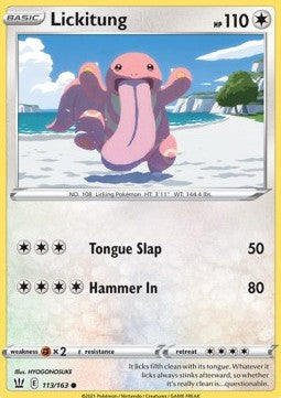 Lickitung - Stili di Lotta (Common) [BST-113]