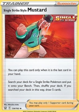 Mustard Stile Singolcolpo - Stili di Lotta (Uncommon) [BST-134]