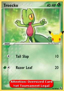 Treecko - EX Rubino & Zaffiro (Oversized) [RS-76]