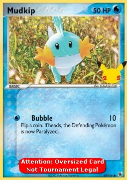 Mudkip - EX Rubino & Zaffiro (Oversized) [RS-59]