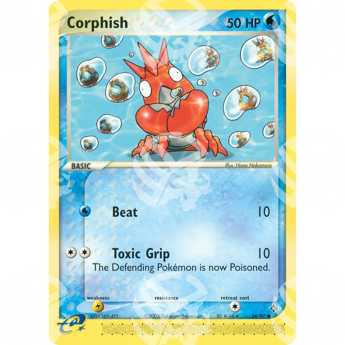 EX Drago - Corphish - 54/97 - Warcard - EX Drago - Corphish - 54/97 i prezzi più bassi sul mercato, solo da www.warcardshop.com! Carte singole, box, buste e mazzi.