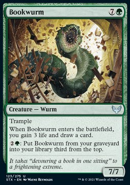 Wurm di Biblioteca - Strixhaven: Scuola dei Maghi (Uncommon) [STX-123]
