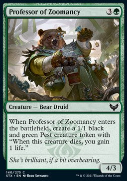 Professoressa di Zoomanzia - Strixhaven: Scuola dei Maghi (Common) [STX-140]
