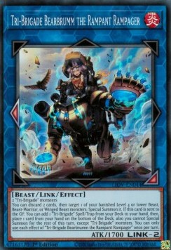 Tri-Brigata Bearbrumm la Sfrenata Furiosa - Iperattività Fulmine (Super Rare) [LIOV-044]