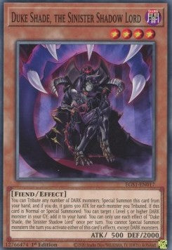 Duke Shade, il Signore della Sinistra Ombra - Deck Divinità Egizie: Slifer il Drago del Cielo (Common) [EGS1-017]