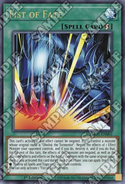 Pugno del Fato - Deck Divinità Egizie: Obelisk il Tormentatore (Ultra Rare) [EGO1-003]