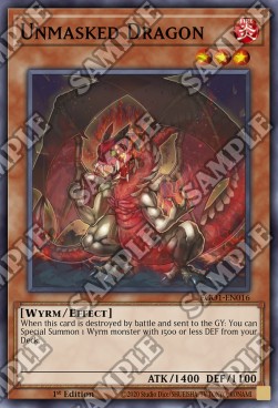 Drago Smascherato - Deck Divinità Egizie: Obelisk il Tormentatore (Common) [EGO1-016]