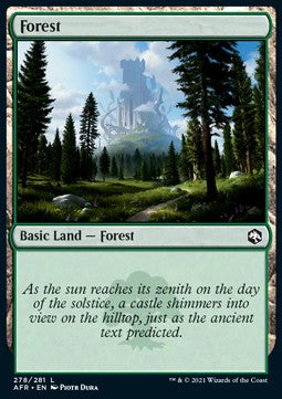Foresta - Avventure nei Forgotten Realms (Land) [AFR-278]