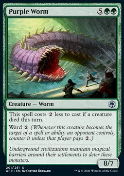 Verme Purpureo - Avventure nei Forgotten Realms (Uncommon) [AFR-201]