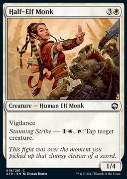 Mezzelfa Monaca - Avventure nei Forgotten Realms (Common) [AFR-19]