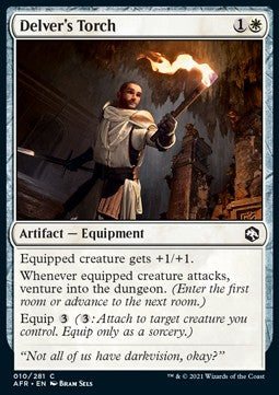 Torcia dello Scavatore - Avventure nei Forgotten Realms (Common) [AFR-10]