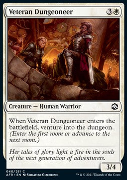 Esploratrice di Dungeon Veterana - Avventure nei Forgotten Realms (Common) [AFR-40]