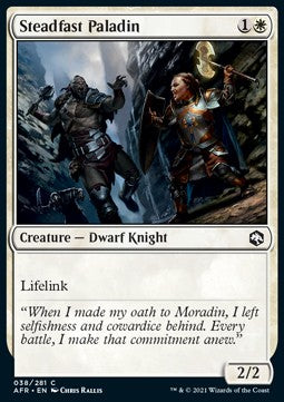 Paladina Risoluta - Avventure nei Forgotten Realms (Common) [AFR-38]