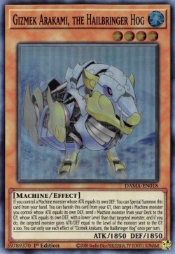 Gizmeck Arakami, il Cinghiale Portagrandine - Dawn of Majesty (Super Rare) [DAMA-018]
