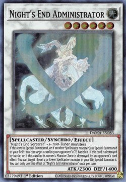 Amministratore Fine della Notte - Dawn of Majesty (Super Rare) [DAMA-083]