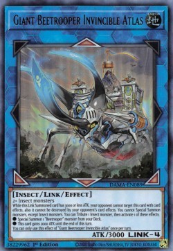 Scarasoldato Gigante Invincibile Atlas - Dawn of Majesty (Ultra Rare) [DAMA-089]
