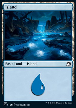 Isola - Innistrad: Caccia di Mezzanotte: Extras (Land) [XMID-381]