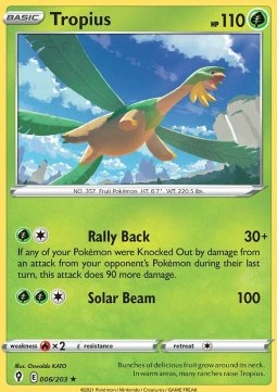 Tropius - Evoluzioni Eteree (Rare) [EVS-006]