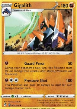 Gigalith - Evoluzioni Eteree (Rare) [EVS-088]