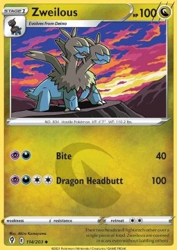 Zweilous - Evoluzioni Eteree (Uncommon) [EVS-114]
