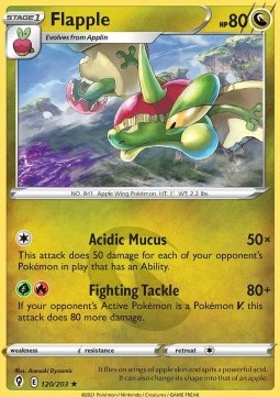 Flapple - Evoluzioni Eteree (Rare) [EVS-120]