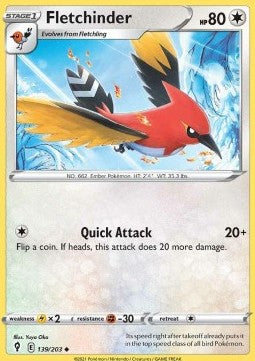 Fletchinder - Evoluzioni Eteree (Uncommon) [EVS-139]