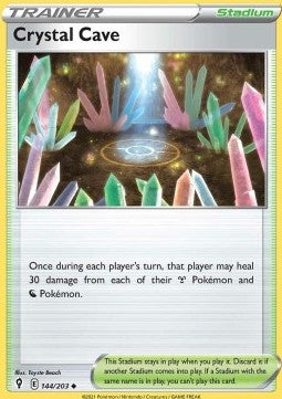 Caverna dei Cristalli - Evoluzioni Eteree (Uncommon) [EVS-144]