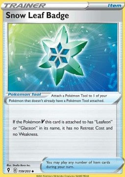 Medaglia Nevefoglia - Evoluzioni Eteree (Uncommon) [EVS-159]