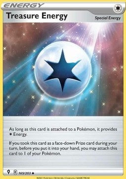 Energia Tesoro - Evoluzioni Eteree (Uncommon) [EVS-165]