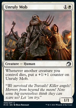 Folla Turbolenta - Innistrad: Caccia di Mezzanotte (Common) [MID-40]