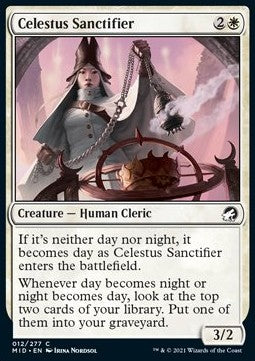 Consacratrice del Celestus - Innistrad: Caccia di Mezzanotte (Common) [MID-12]