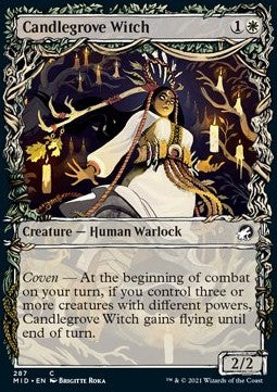 Strega del Bosco delle Candele - Innistrad: Caccia di Mezzanotte: Extras (Common) [XMID-287]