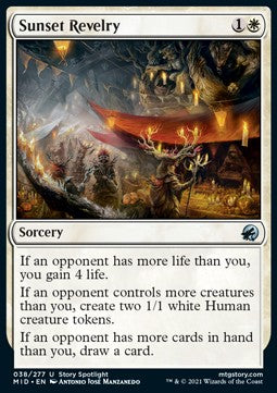Celebrazione del Tramonto - Innistrad: Caccia di Mezzanotte (Uncommon) [MID-38]