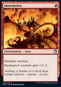 Immolazione - Innistrad: Caccia di Mezzanotte (Common) [MID-144]