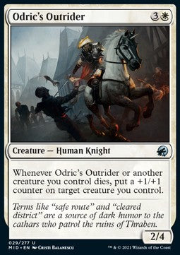 Apripista di Odric - Innistrad: Caccia di Mezzanotte (Uncommon) [MID-29]