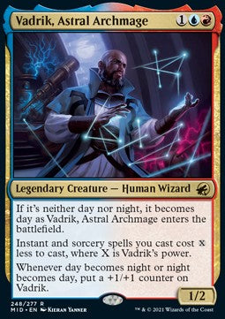 Vadrik, Arcimago Astrale - Innistrad: Caccia di Mezzanotte (Rare) [MID-248]