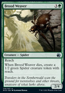 Tessitrice della Prole - Innistrad: Caccia di Mezzanotte (Uncommon) [MID-173]