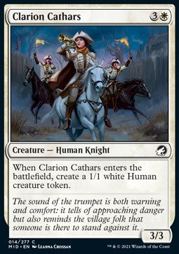 Catari della Chiarina - Innistrad: Caccia di Mezzanotte (Common) [MID-14]