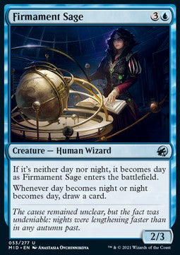 Saggia del Firmamento - Innistrad: Caccia di Mezzanotte (Uncommon) [MID-53]