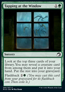 Picchiettio alla Finestra - Innistrad: Caccia di Mezzanotte (Common) [MID-201]