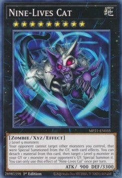 Gatto dalle Nove Vite - 2021 Tin of Ancient Battles (Common) [MP21-035]