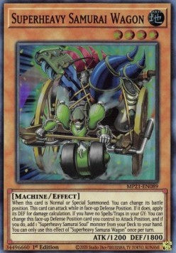 Samurai Superpesante Carro - 2021 Tin of Ancient Battles (Super Rare) [MP21-089]