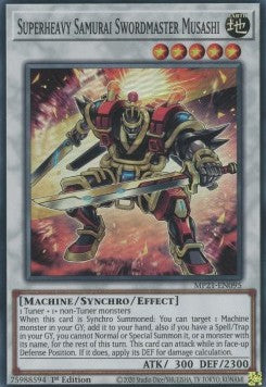 Samurai Superpesante Spadaccino Musashi - 2021 Tin of Ancient Battles (Super Rare) [MP21-095]